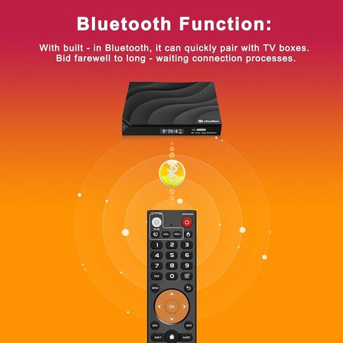 V3 Plus/Pro Voice Remote Control Compatible for Vseebox V5 Pro vSeeBox V5Pro/V3Pro/V2Pro/V1Pro/V3Plus/,V1/V2,V1 Max/Elite/Max，Replacement Learning Bluetooth Remote Control in Kuwait