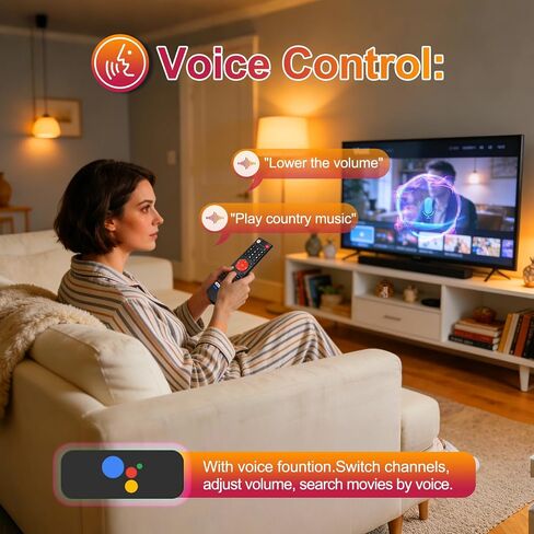 V3 Plus/Pro Voice Remote Control Compatible for Vseebox V5 Pro vSeeBox V5Pro/V3Pro/V2Pro/V1Pro/V3Plus/,V1/V2,V1 Max/Elite/Max，Replacement Learning Bluetooth Remote Control in Kuwait