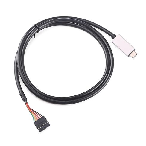 Industrial FT232RL USB UART TTL 5V 3V3 to 6PIN 0.1" Pitch Download Cable Compatible TTL-232R-5V TTL-232R-3V3(3.3V TTL Logic Level) in Kuwait