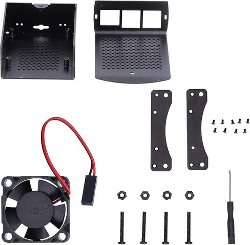 Fafeicy Aluminum Alloy Cooling Case with and Heat Dissipation Design for 2 3 B+ (with Fan) in Kuwait