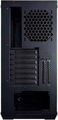 InWin 216 Black Mid Tower Case with Metal Side Panel, MB Up to E-ATX, 7 PCI-E Slots, GPU Support Up to 380mm, Radiator Up to 360mm, 1Fan Included in Kuwait