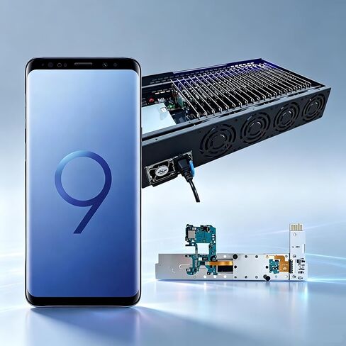 Phone Farm Box Android Automation Click Farm Bot Granja De Bots Social Mdia Marketing Tool Phone Cluster Phone Server Box AI Phone Server Box (S8) in Kuwait