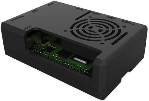 Plastic ABS Protective Case for Raspberry Pi 4B, Transparent in Kuwait