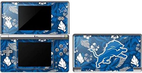 Skinit Decal Gaming Skin Compatible with DS Lite - Officially Licensed NFL Detroit Lions Tropical Print Design in Kuwait