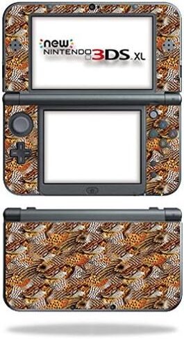 MightySkins Skin Compatible with Nintendo 3DS XL (2015) – Pheasant Feathers | Protective, Durable, and Unique Vinyl Decal wrap Cover | Easy to Apply, Remove, and Change Styles | Made in The USA in Kuwait