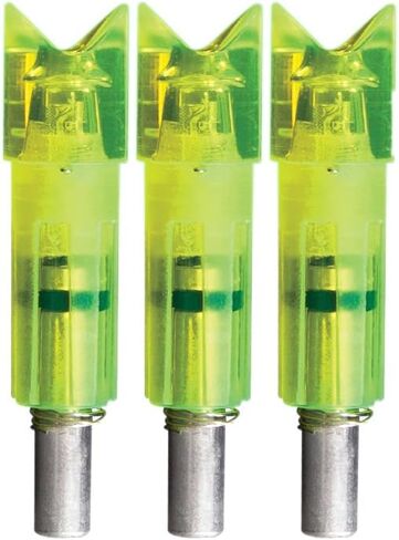 Lumenok Easton Carbon Crescent Bolt End (3-Pack), Green in Kuwait