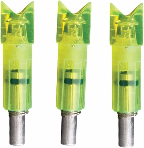 Lumenok Easton Carbon Crescent Bolt End (3-Pack), Green in Kuwait