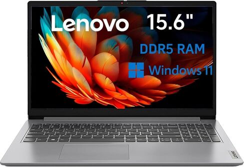 Lenovo Ideapad 15.6" Everyday Laptop, 128GB SSD, AMD Athlon Silver 7120U, Anti-Glare Display, Win 11 with Copilot AI, Numeric Keypad, Long Battery Life in Saudi Arabia