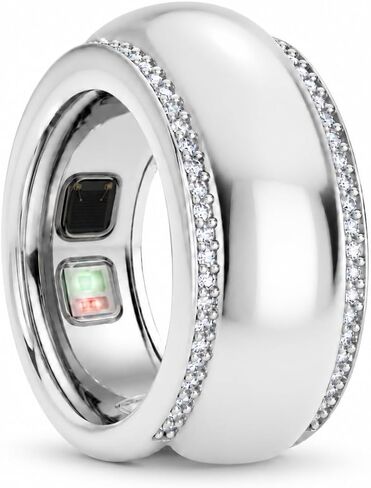 Smart Ring Cover Compatible with Oura Ring 5, Gold Stackable Ring Jacket in Kuwait