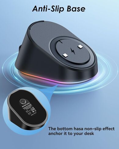 Charging Dock for Logitech G502/G502X/G502X Plus Lightspeed, G Pro X Superlight 2 DEX/Superlight 2/1, G703, G903, G403 Lightspeed and G PRO Computer Mice, Wireless Mice Charging Dock with RGB Light in Kuwait