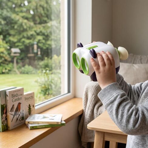 Kids Binoculars with Panda Design, Optical Lens for Clear Viewing in Kuwait