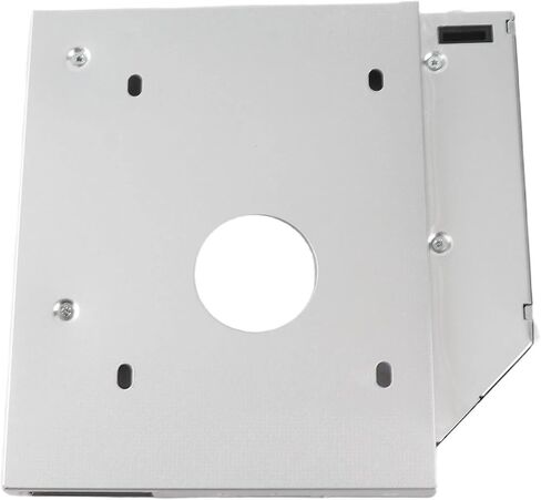 12.7mm Aluminum Hard Disk Drive,Laptop Hard Drive Hard Driver Tray Enclosures Replace Optical Drive Optical Bay Hard Drive Easy Install with Installation Guide in Kuwait