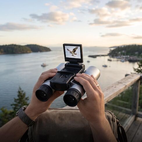 Yoidesu 12 x 32 Binoculars with 2K Camera and 2 Inch Display in Kuwait