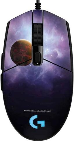 Skinit Decal Other Skin Compatible with G203 Prodigy RGB Wired Gaming Mouse - Officially Licensed StockTrek Two Planets Born from The Same Star Design in Kuwait