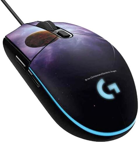 Skinit Decal Other Skin Compatible with G203 Prodigy RGB Wired Gaming Mouse - Officially Licensed StockTrek Two Planets Born from The Same Star Design in Kuwait