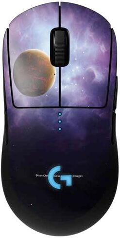 Skinit Decal Other Skin Compatible with G Pro Wireless Gaming Mouse - Officially Licensed StockTrek Giant Asteroid Collides with Planet Earth Design in Kuwait