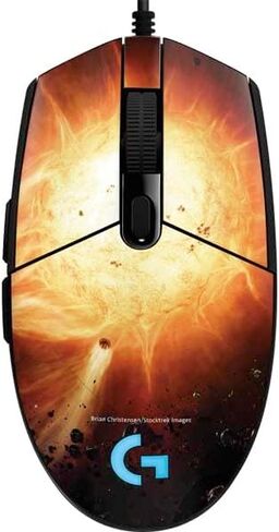 Skinit Decal Other Skin Compatible with G203 Prodigy RGB Wired Gaming Mouse - Officially Licensed StockTrek Binary System Orbiting Near a Black Hole Design in Kuwait