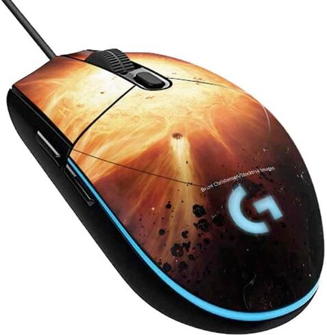 Skinit Decal Other Skin Compatible with G203 Prodigy RGB Wired Gaming Mouse - Officially Licensed StockTrek Binary System Orbiting Near a Black Hole Design in Kuwait