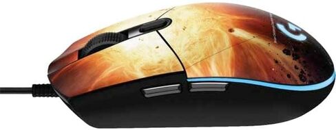 Skinit Decal Other Skin Compatible with G203 Prodigy RGB Wired Gaming Mouse - Officially Licensed StockTrek Binary System Orbiting Near a Black Hole Design in Kuwait