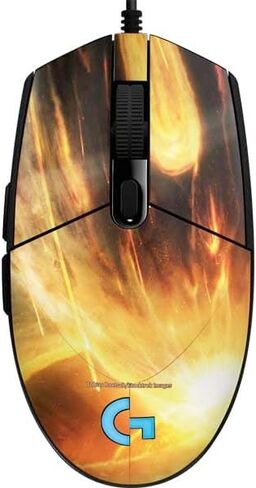Skinit Decal Other Skin Compatible with G203 Prodigy RGB Wired Gaming Mouse - Officially Licensed StockTrek Giant Asteroid Collides with Planet Earth Design in Kuwait