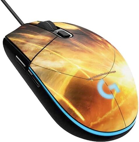 Skinit Decal Other Skin Compatible with G203 Prodigy RGB Wired Gaming Mouse - Officially Licensed StockTrek Giant Asteroid Collides with Planet Earth Design in Kuwait