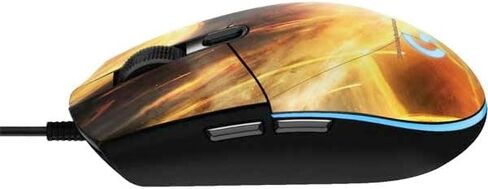 Skinit Decal Other Skin Compatible with G203 Prodigy RGB Wired Gaming Mouse - Officially Licensed StockTrek Giant Asteroid Collides with Planet Earth Design in Kuwait