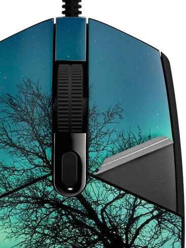 Skinit Decal Other Skin Compatible with G203 Prodigy RGB Wired Gaming Mouse - Officially Licensed StockTrek Aurora Borealis Over a Lake in Norway Design in Kuwait
