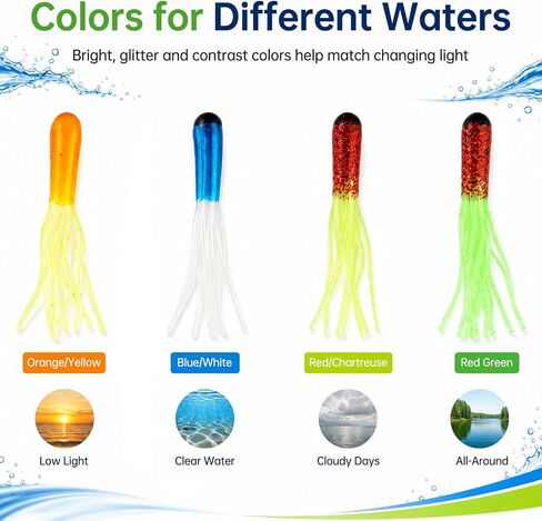 50pcs Tube Baits Soft Plastic Worms Bass Fishing Lures for Bass Crappie in Kuwait