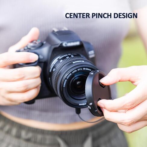 Lens Cap Compatible with FUJIFILM XF 50mm f/2 R WR Lens (Includes Cap Holder) in Kuwait