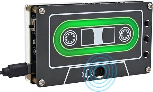DIY Sound Recorder Soldering Kit, ICSTATION 10 Minutes Voice Recorder Soldering Project With 3 Independent Audio Tracks & LED Lights Adults Electronics Solder Learning Kit Present for Family Friends in Kuwait