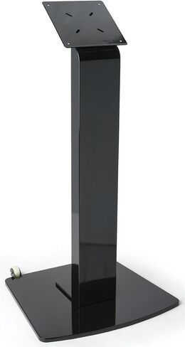 Displays2go Glossy Black Floorstanding iPad Holder in Kuwait