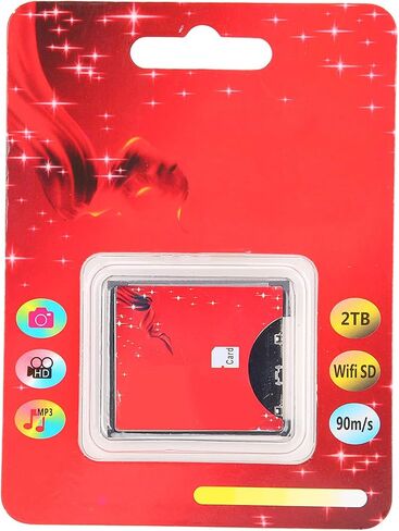 High Speed WiFi Memory Card Adapter Reader for Compact Flash Card Transfer Compatible with Most Conventional Cards Slim ABS Shell in Kuwait