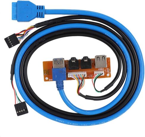 Precise Computer Chassis, Front Panel, USB3.0/2.0 Interface, Stable Transmission for JM9K Series, 1 Piece in Kuwait