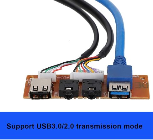 Precise Computer Chassis, Front Panel, USB3.0/2.0 Interface, Stable Transmission for JM9K Series, 1 Piece in Kuwait