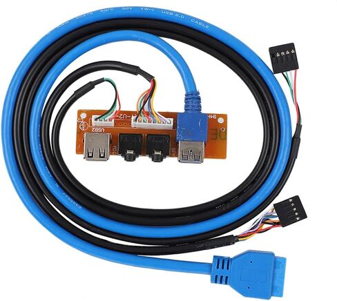 Precise Computer Chassis, Front Panel, USB3.0/2.0 Interface, Stable Transmission for JM9K Series, 1 Piece in Kuwait