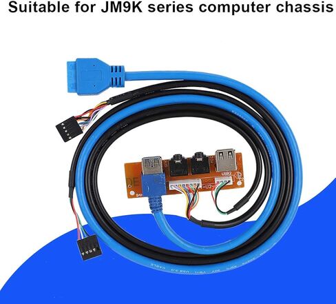 Precise Computer Chassis, Front Panel, USB3.0/2.0 Interface, Stable Transmission for JM9K Series, 1 Piece in Kuwait