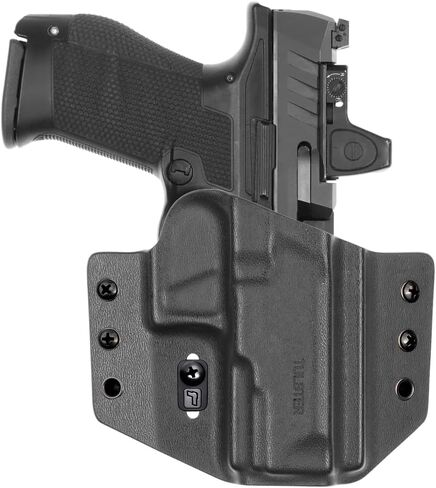 Tulster OWB Contour Kydex Holster in Right Hand fits: Walther PDP Compact 4" 9/40 | Optic Compatible Outside the Waistband Concealed Carry in Kuwait