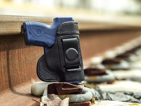 OUTBAGS USA LS3 Full Grain Heavy Leather IWB Holster for Beretta Nano 9mm - Concealed Carry Gun Holster Handcrafted in USA in Kuwait