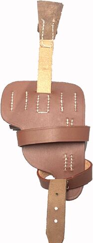 Calyx Paratrooper German P08 Luger Dark Brown LeatherHolster FallschirmjagerHolster RightHand HolsterOnly in Kuwait
