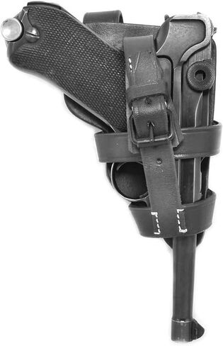 Calyx Paratrooper German P08 Luger Dark Brown LeatherHolster FallschirmjagerHolster RightHand HolsterOnly in Kuwait