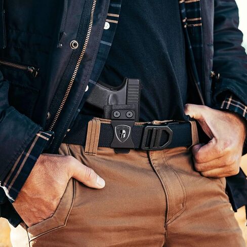 TSG Red Dot Compatible IWB Kydex RH Holster with Adjustable Cant & Posi-Click Retention Fits: Glock 43X MOS/G48 MOS/TLR-7 SUB GL in Kuwait