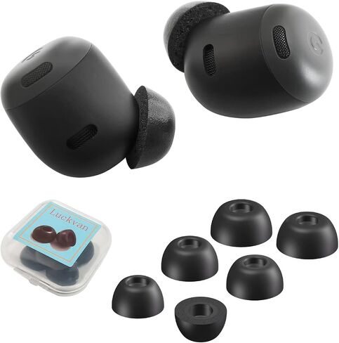 Memory Foam Ear Tips for Google Pixel Buds Pro - Replacement Earbud Tips in Kuwait