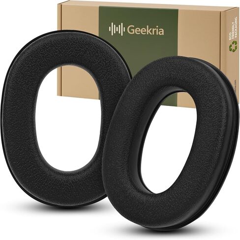 Geekria Replacement Ear Pads Compatible with 3M WorkTunes (90541, 90542, 90543, 90544)/ Peltor Sport (Tactical TAC100/ 300/500)/ ZOHAN (EM033/ 037/042)/ PROHEAR(032/033/ 037) Headphones in Kuwait