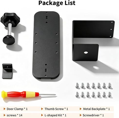 Anti-Theft Doorbell Camera Mount for Eufy Doorbell E340/C30/C31, No Drill Door Camera Mount for Eufy E340, Metal Door Camera Holder for Inward-Opening Doors, Suitable for Apartments, Rentals and Homes in Kuwait