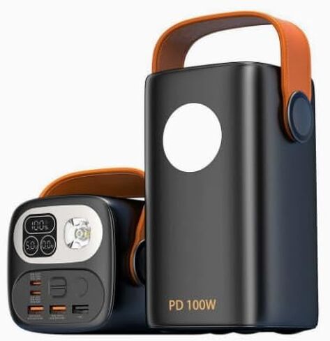 100000mAh High Capacity Portable Charger 100W Fast Charging Power Bank in Kuwait