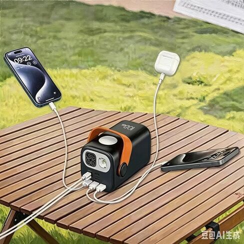 100000mAh High Capacity Portable Charger 100W Fast Charging Power Bank in Kuwait