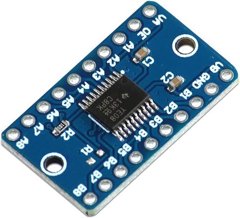 sb components 8 Bit Level Shifter TXB0108 Full Duplex 8 Channel Bi-Directional Logic Level Shifter Converter for Raspberry Pi, Arduino, Beaglebone, etc in Kuwait