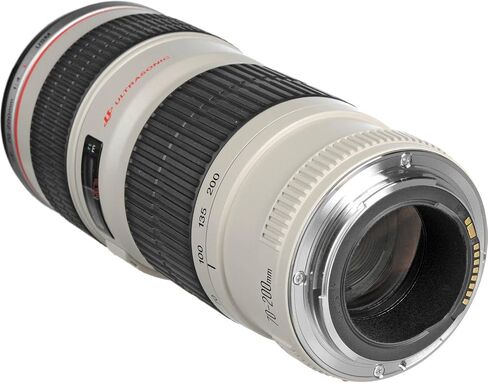 Canon EF 70-200mm f/4L USM Lens for Canon EF Mount DSLR Cameras (2578A002), Professional Telephoto Zoom Lens with Fast USM Autofocus for Sports, Wildlife, Portrait & Event Photography + 64GB Card in Kuwait