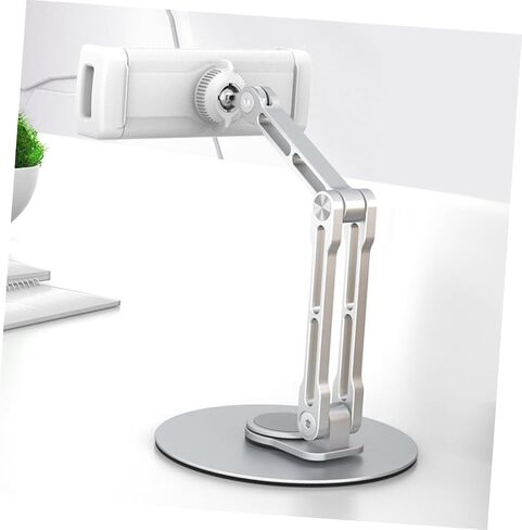 Gadpiparty Multi-use Tablet Stand Aluminum Alloy Bracket Desk Stand for Portable Adjustable Silver in Kuwait