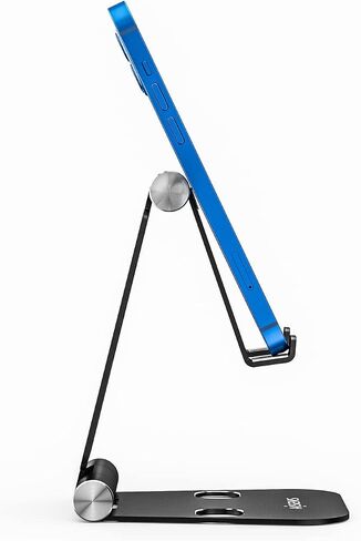 AISENS MS2PXL-096 Adjustable Desktop Size XL Stand (2 PIVOTS) for Phone/Tablet, Black in Kuwait